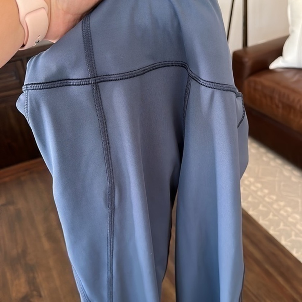 Athleta lightning tight iron blue color, size medium - Picture 10 of 10
